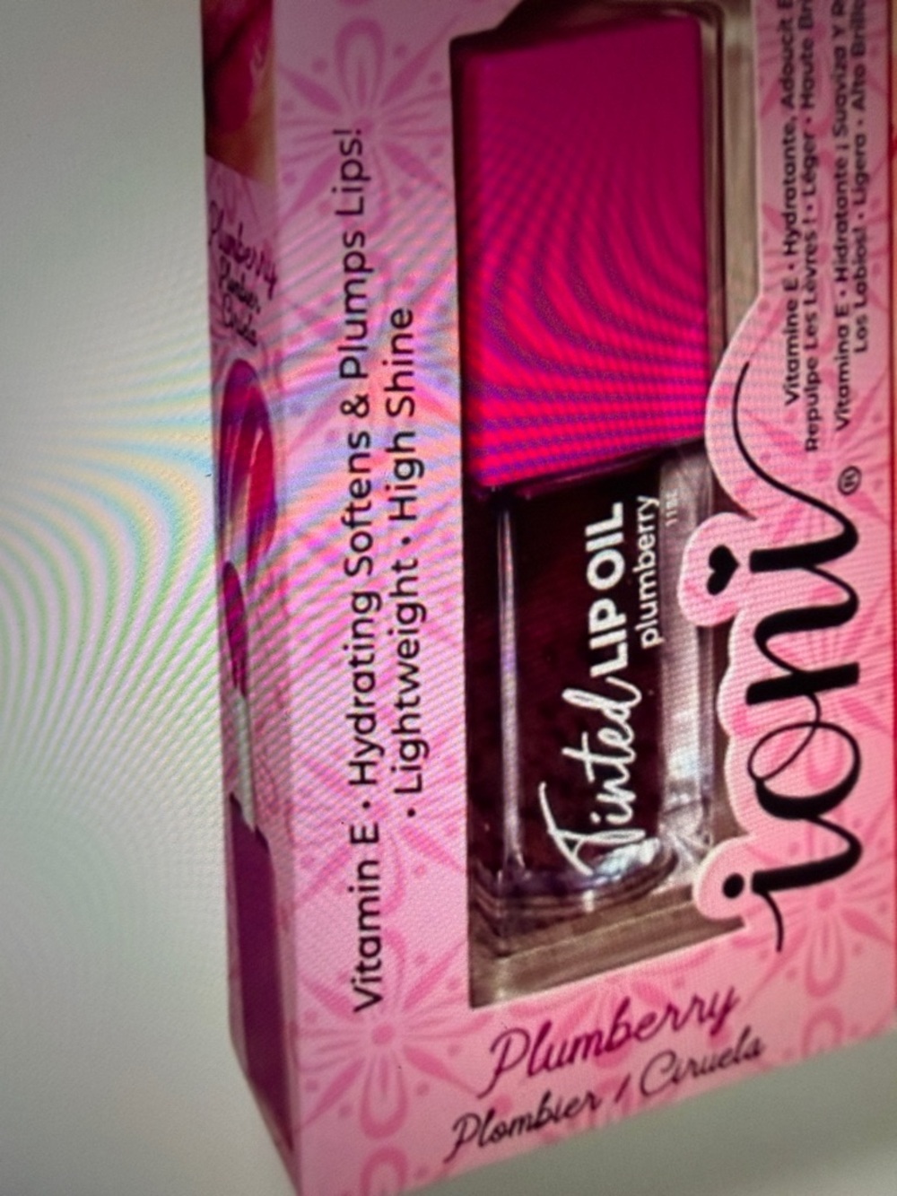 ❣️5|$25❣️Tinted Lip Oil in Plumberry - Sheer Pink Shine - Picture 2 of 3